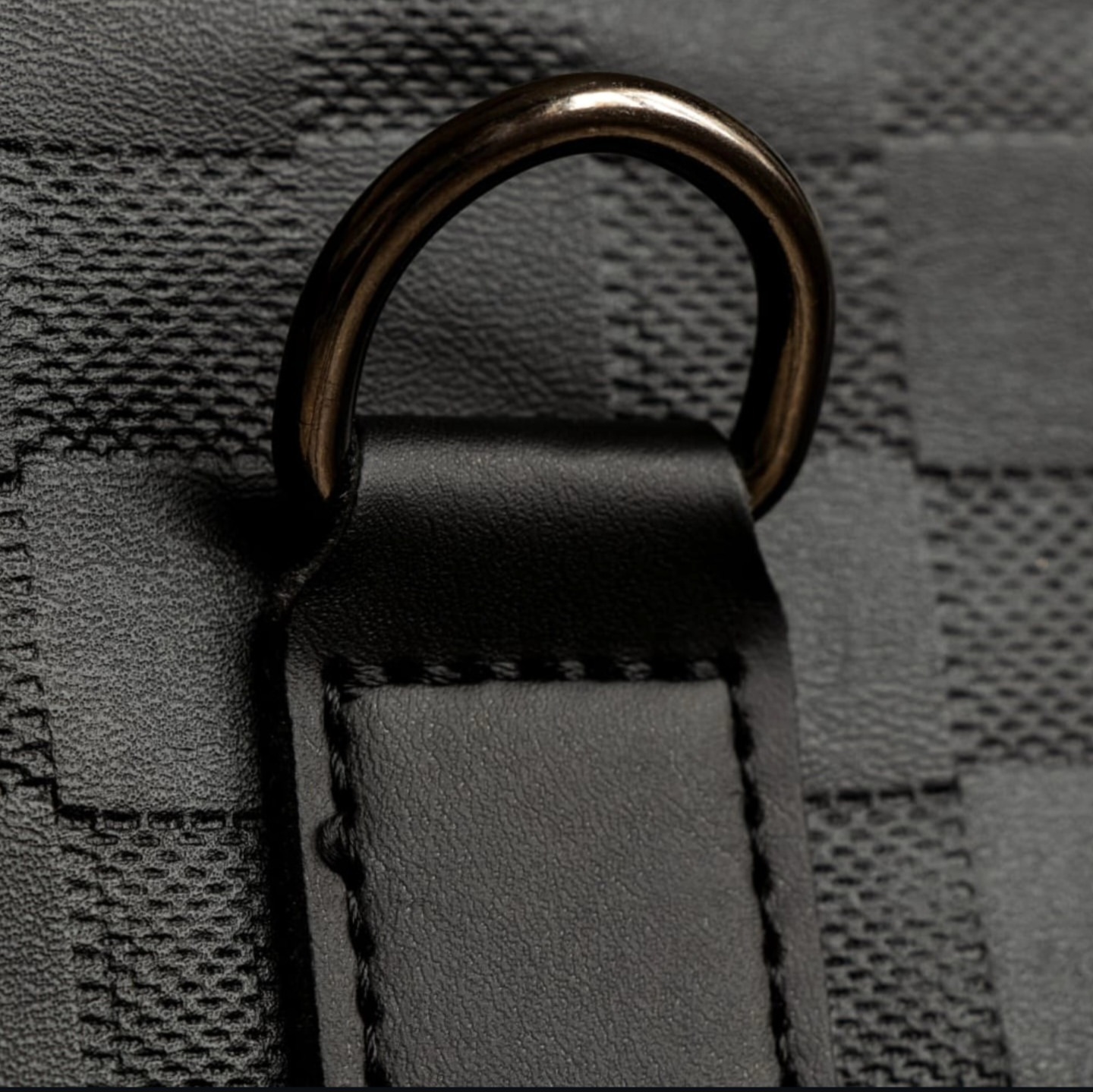 25MM DEE RING IN GUNMETAL FINISH